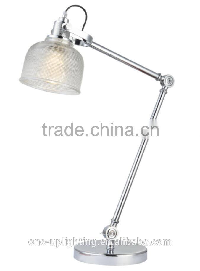 MT6238-CL LED GLASS TABLE LAMP