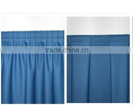 Box pleats table skirts, polyester table skirts, table skirting