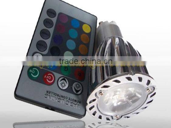 6W LED Spotlight with RGB Controller