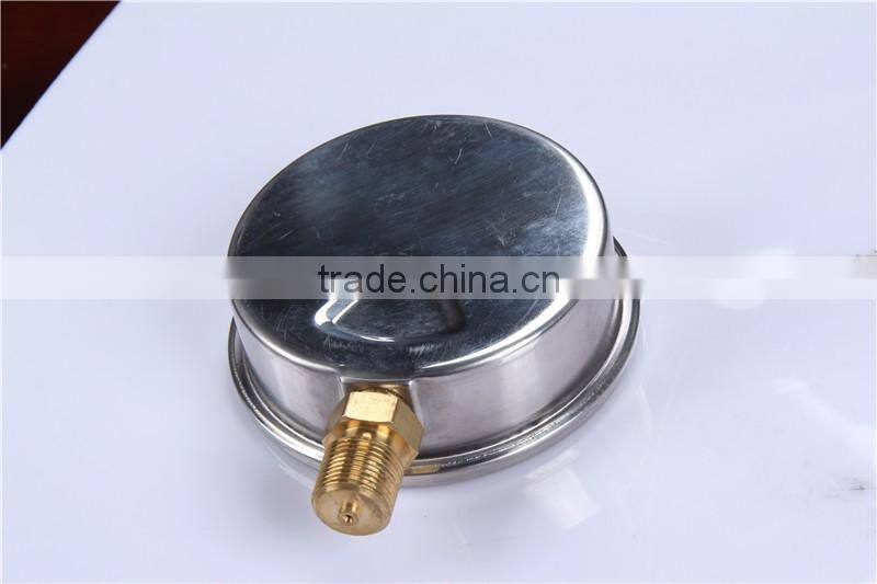 Hot sale products China easy to read 0-600bar ac pressure gauge