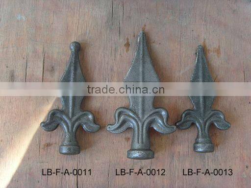 Top-seling hand forged wrought iron gate parts LB06-F-F-0035