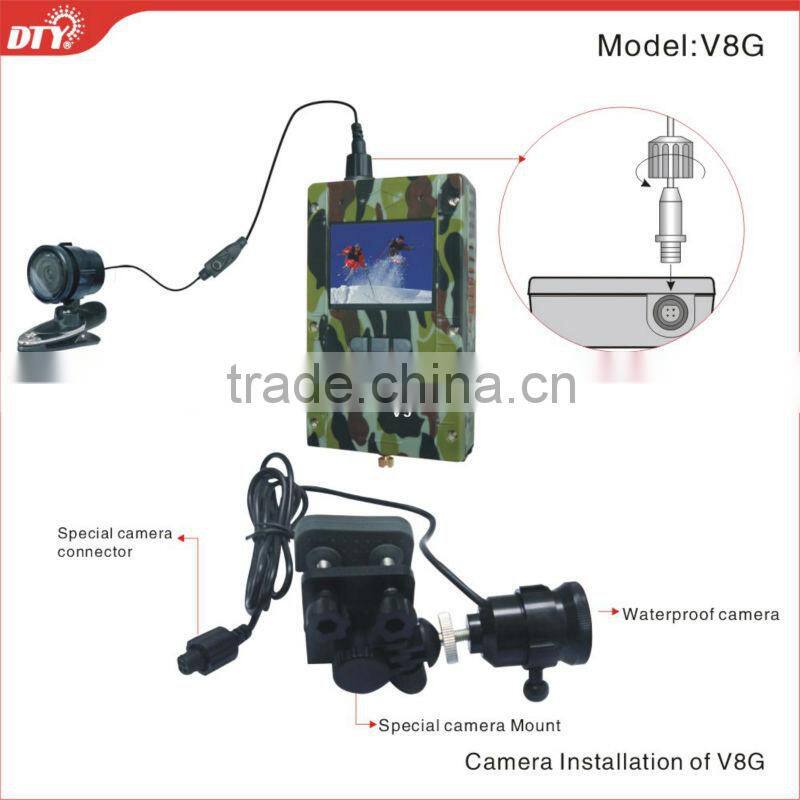 Waterproof portable mini dvr high definition video record with GPS, V8G
