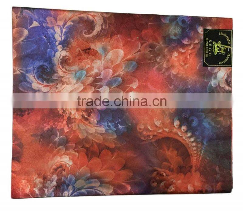 2016 hotsale African Nigeria new Embroideried Multicolor Sego Headtie