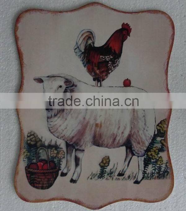 Provincial farmhouse decor home goods wall art