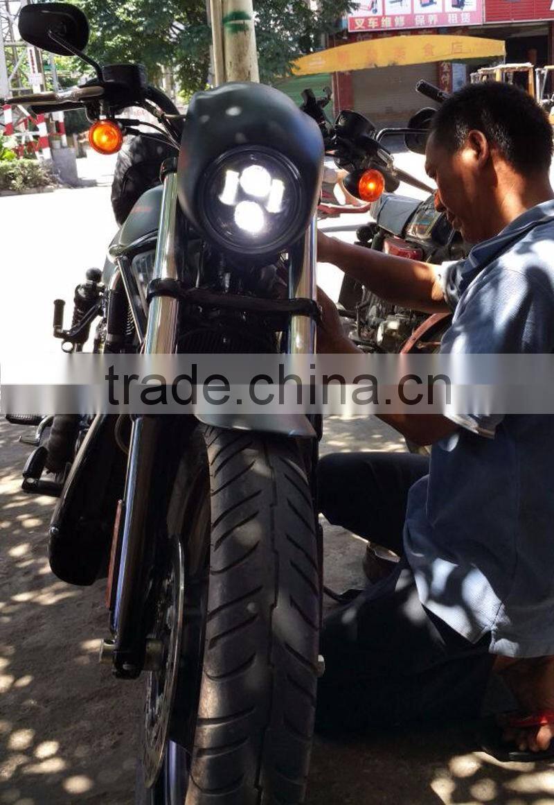 5-3/4" 5.75 Inch Motorcycle Projector Daymarker LED Headlight Insert For Harley Dyna Sportster