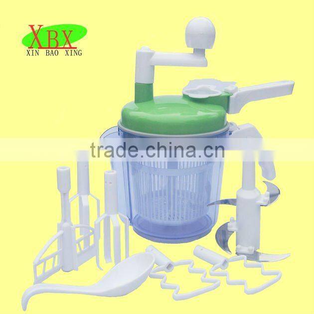 2015 BEST QUALITY NEW PLASTIC PP MANUAL VEGETABLE GRATER/VEGETABLE SLICER