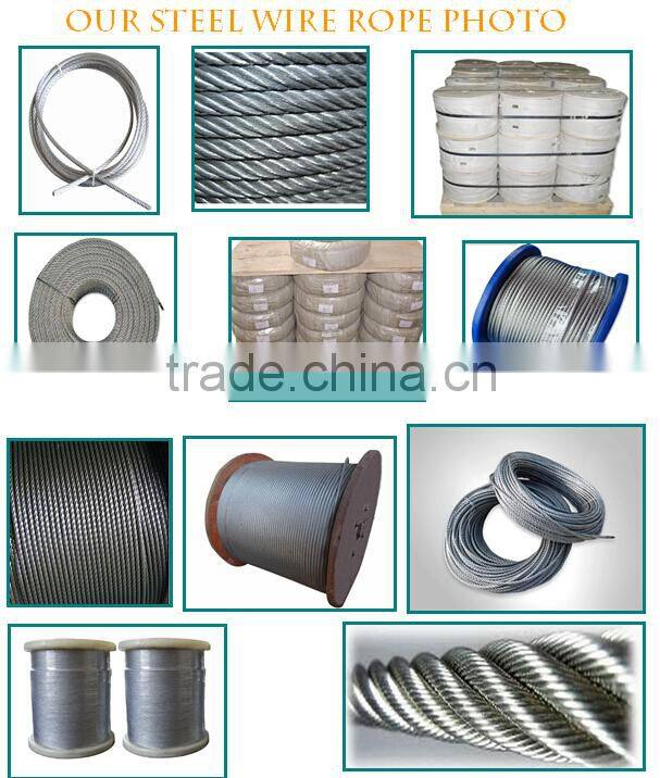 ungalvanized steel cable for fitness equipment