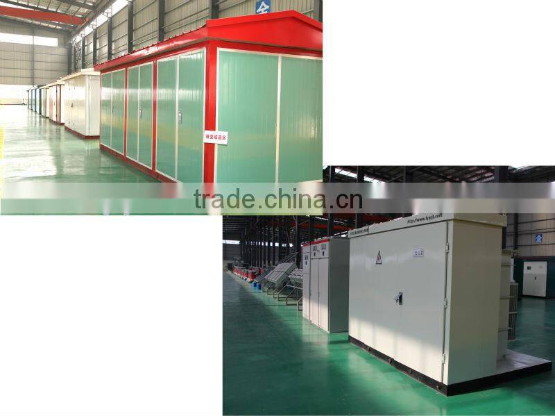 Pre-installed Type Substation three phase 6kv 10kv 35kv American Type Substation power transformer price