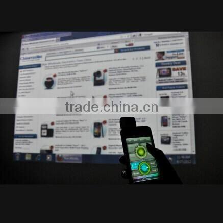 2.4GHz wireless presenter mouse remote control for iPhone 4 , iphone 6 ,iphone 6s plus Presentation