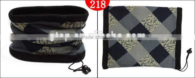 polar fleece winter neck warmer scarf 238
