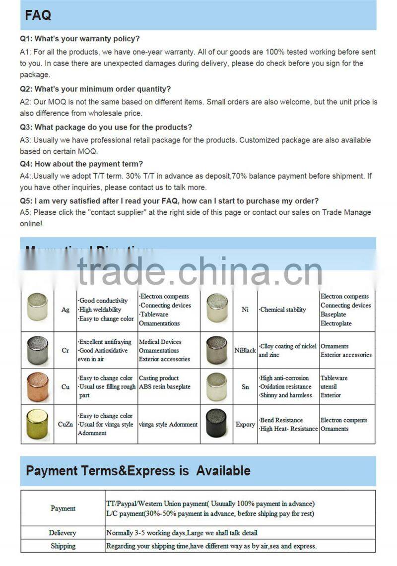 Good price half ring permanent high end speaker magnet