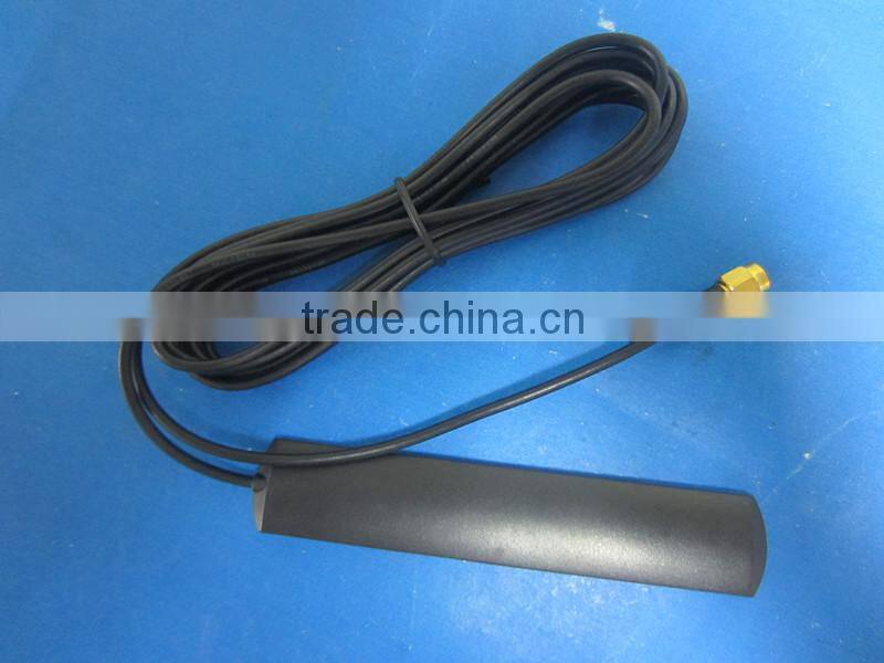 Antenna 433MHz 3dbi GSM GPRS SMA male plug patch antenna 3M RG174 cable UHF VHF FPV
