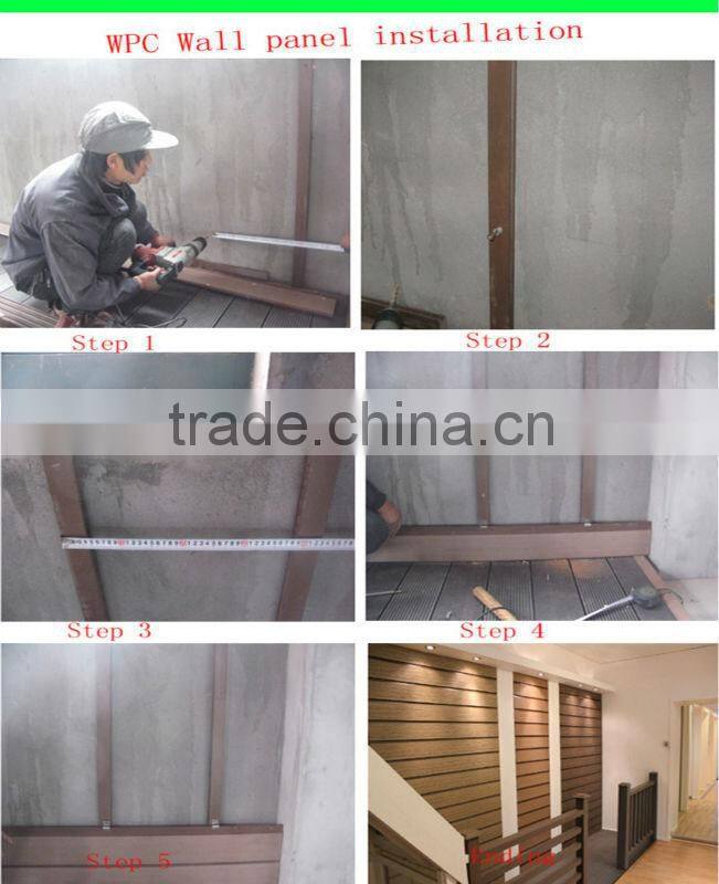 New economic wpc cladding house panel