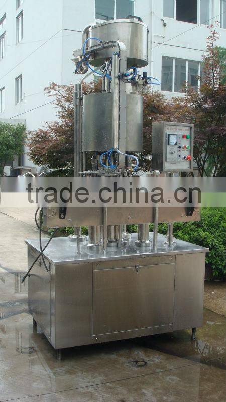 Glass bottle screw capper