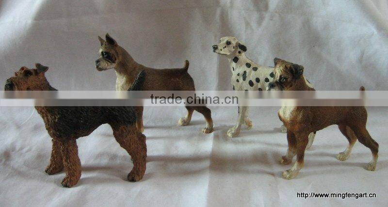 Resin Dog Figurine Products Decoration Crafts