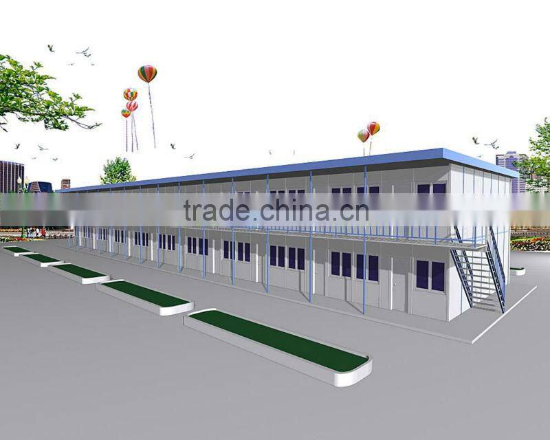 ISO&B.V. certificate fireproof sandwich panel prefabricated for workers' living