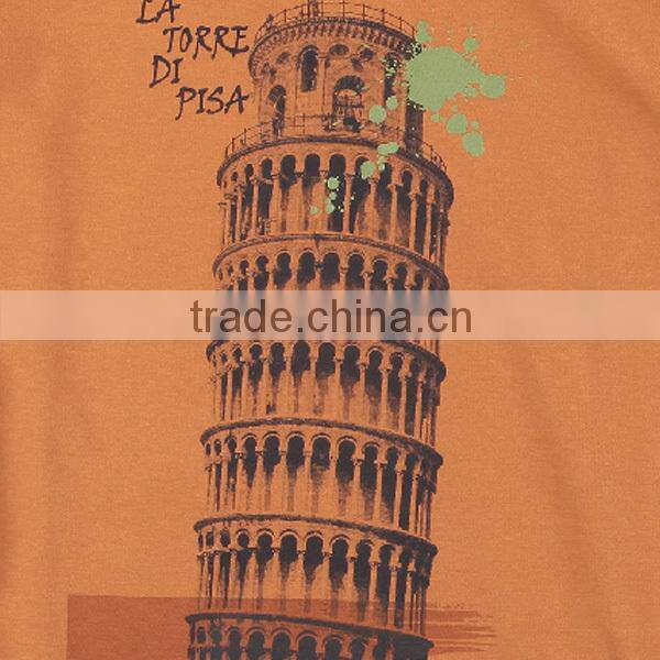 2014 Latest Style Premuim Cotton Manufactory Short Sleeve T shirts Free Sample (lyt010039)