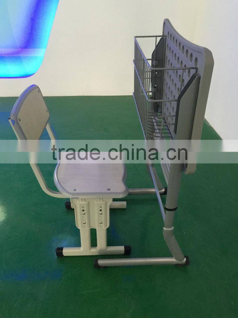 folding school desk adjustable school desk and chair modern school furniture HXZY049