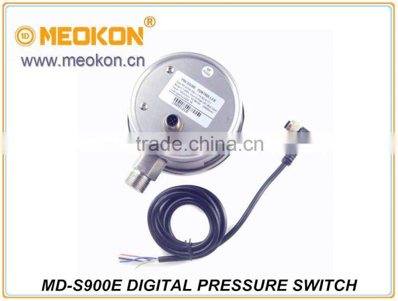 MD-S900E Radial mounting High precision Water, Oil, Gas Intelligent Digital Pressure Switch