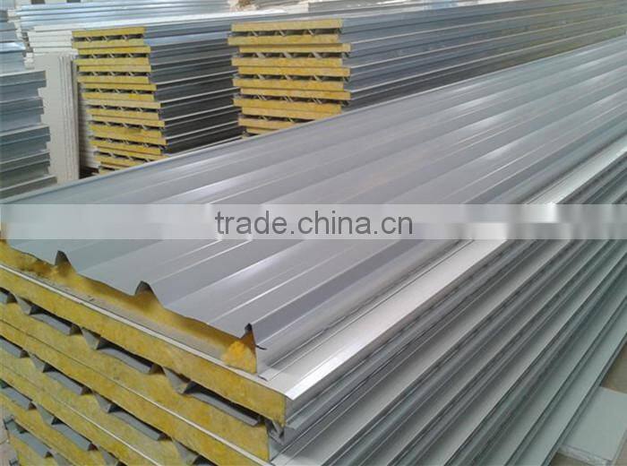 High Quality China manufacturer of Rockwool sandwich panels