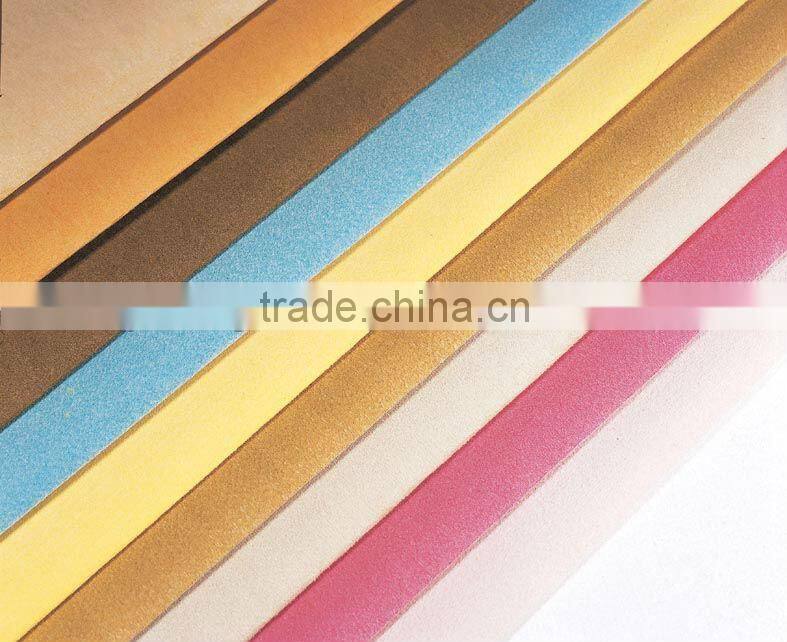 Colorful new imitation leather for book cover,shoes,bag, furniture etc