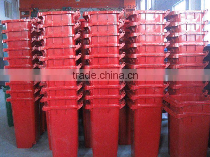 outdoor garbage bin with lids.with wheels