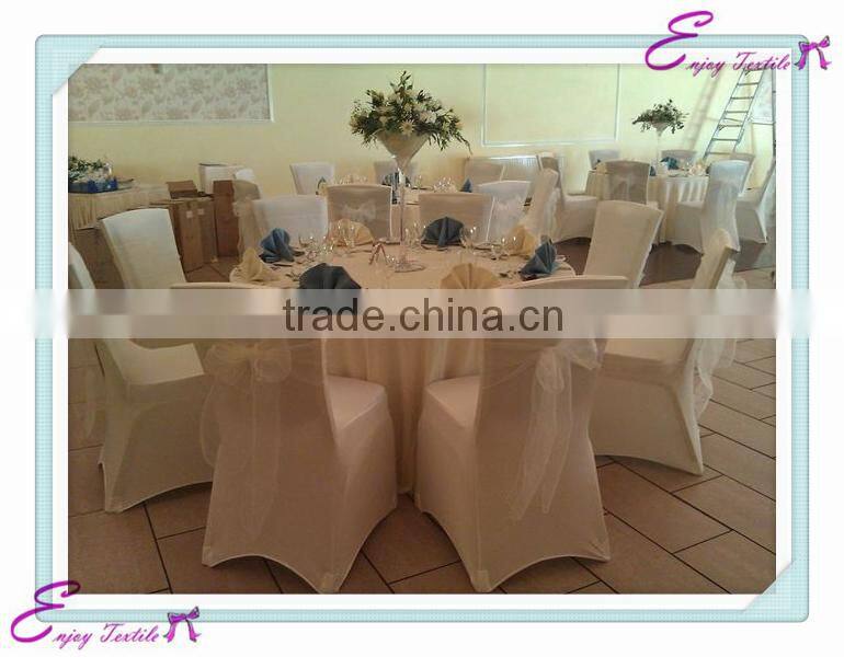 YHC#06 silver polyester banquet spandex lycra cheap wholesale stretched chair cover