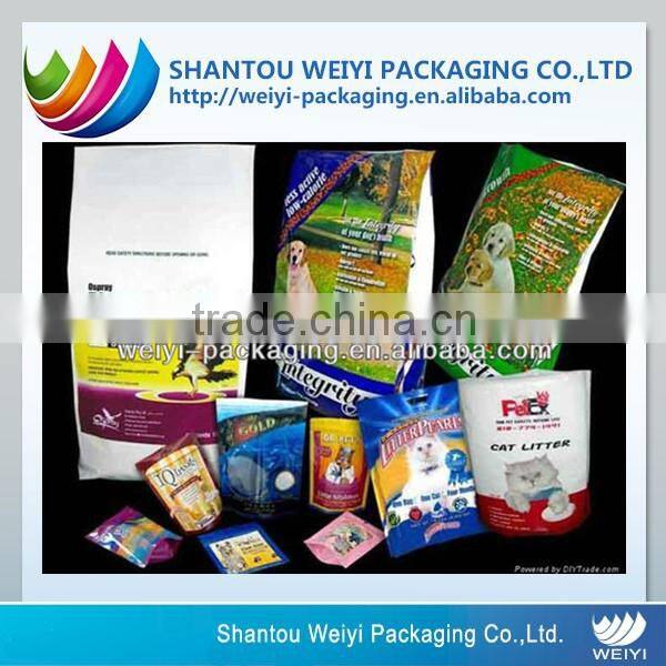 Custom printed pet food bag, cat dog food bag, Pet food packaging bag 25kg 5kg
