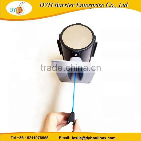 5m belt cassette on the safety barrier wall mount retractable barrier tape