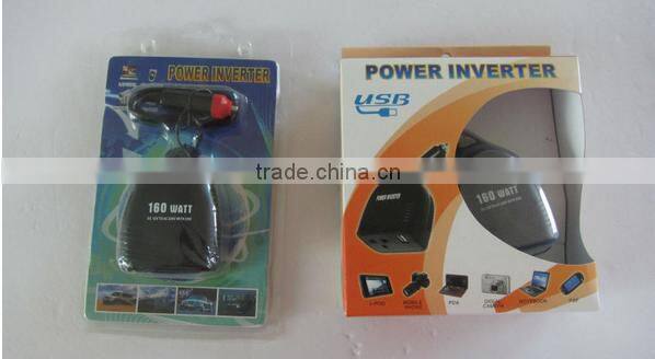 factory price DC12V 75w car power interver with USB