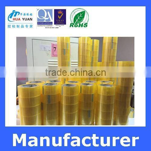 Wholesales cheap water-proof BOPP brown printed packing adhesive tape