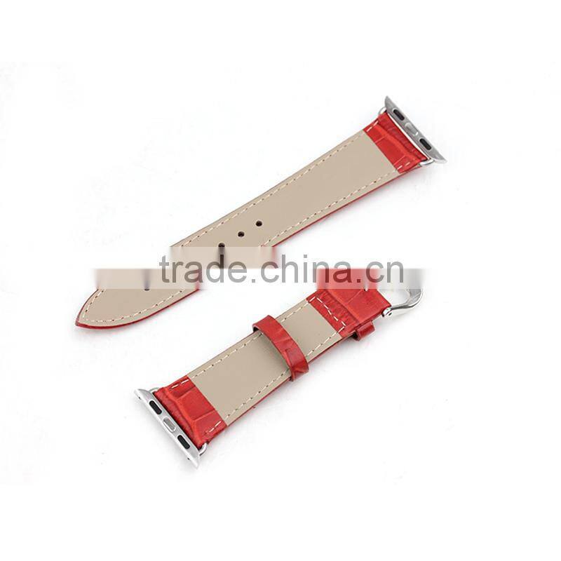 New Arrival Genuine Leather Replacement Strap For Apple Watch iWatch