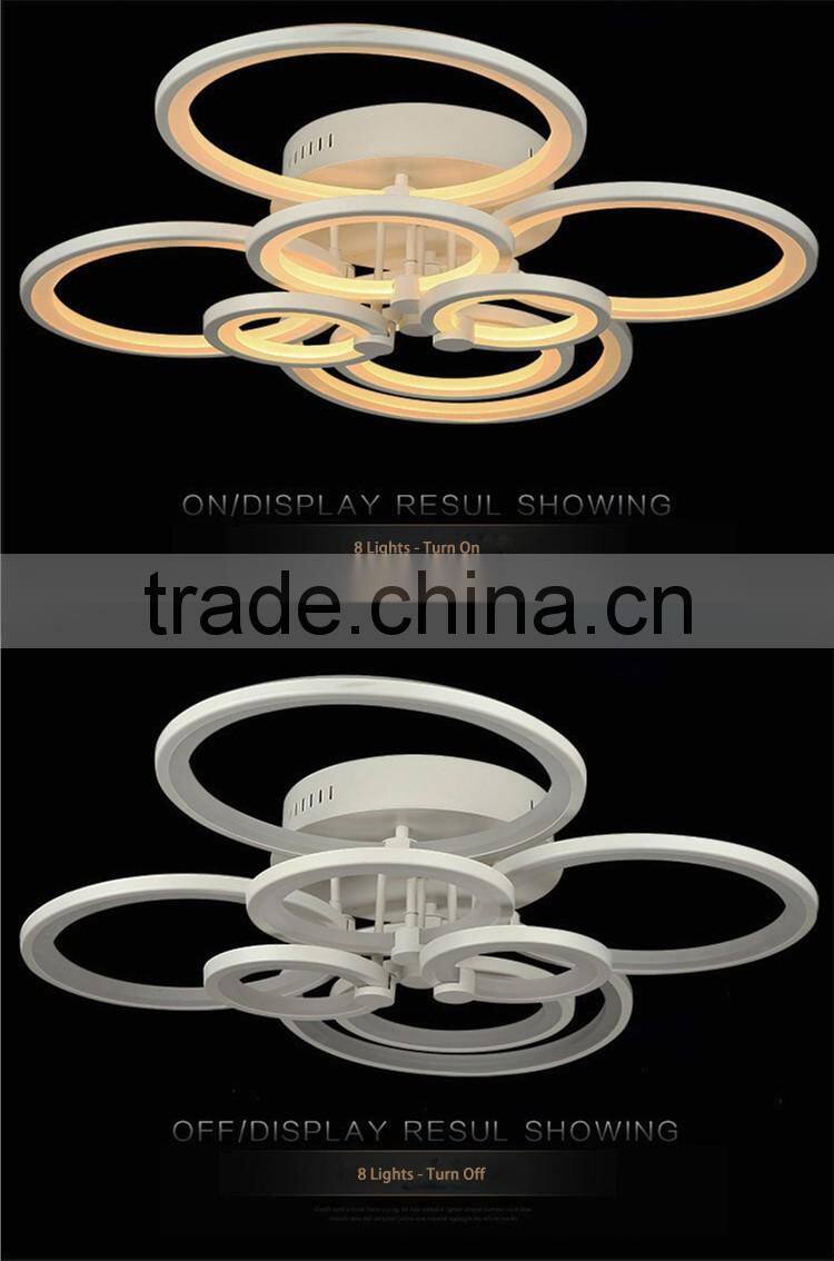 Hot Selling 100W Modern Ceiling Lights Stainless Steel 220V Simple Ceiling Lamps
