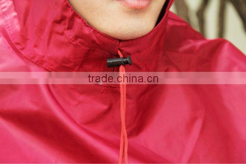 100% polyester or oxford single raincoat poncho military outdoor workplace bicycle motorcycle poncho