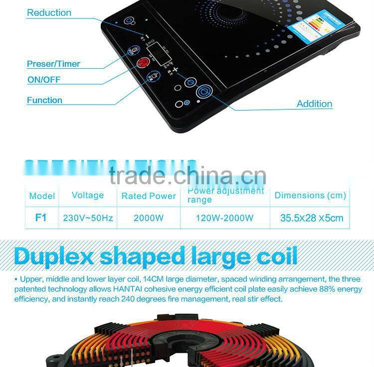 induction cooker ceramic plate