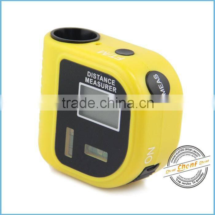 OEM Digital portable Ultrasonic Range finder with laser pointer 18M