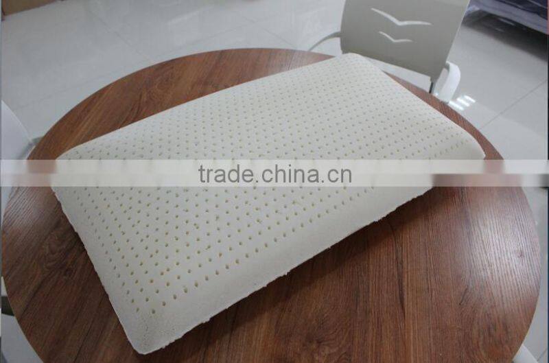 Dunlop Latex Pillow 60x40x16cm Profile with Polyester Inner Cover and Stretch Knit Outer Cover