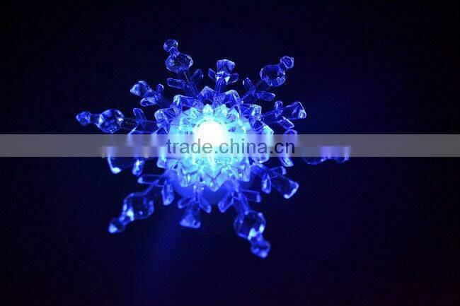 LED christmas light for X-mas snowflake*Mini portable luminaire led lamp
