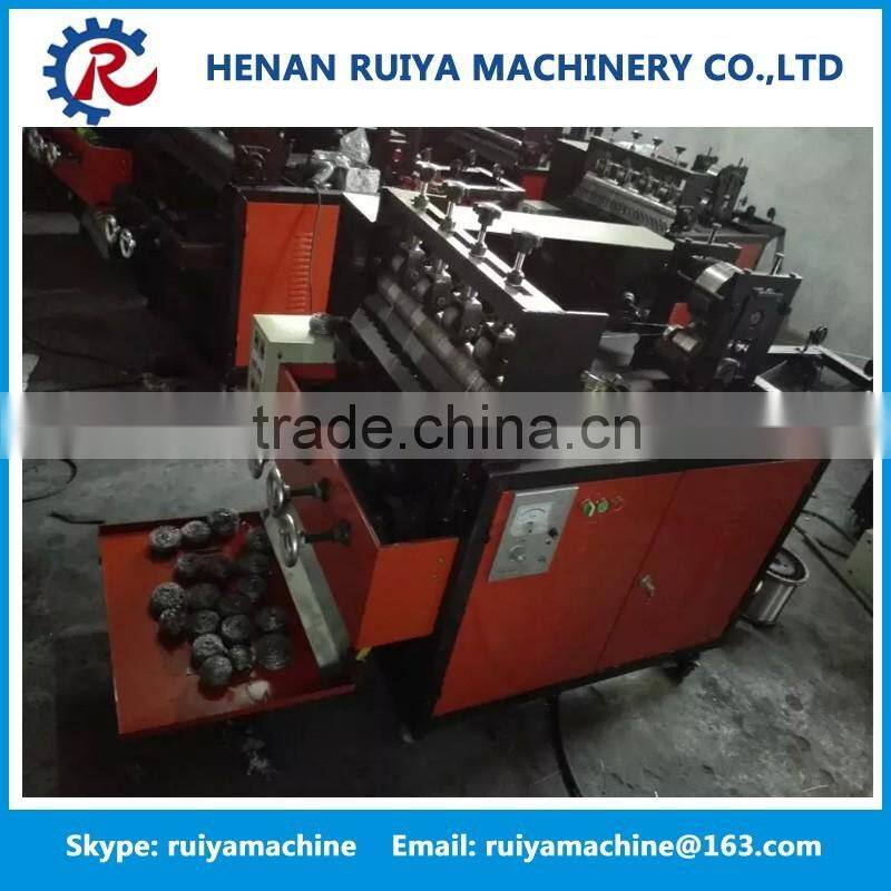Stainless Steel Scourer Making Machine/stainless steel automatic cleaning ball making machine/steel ball machine
