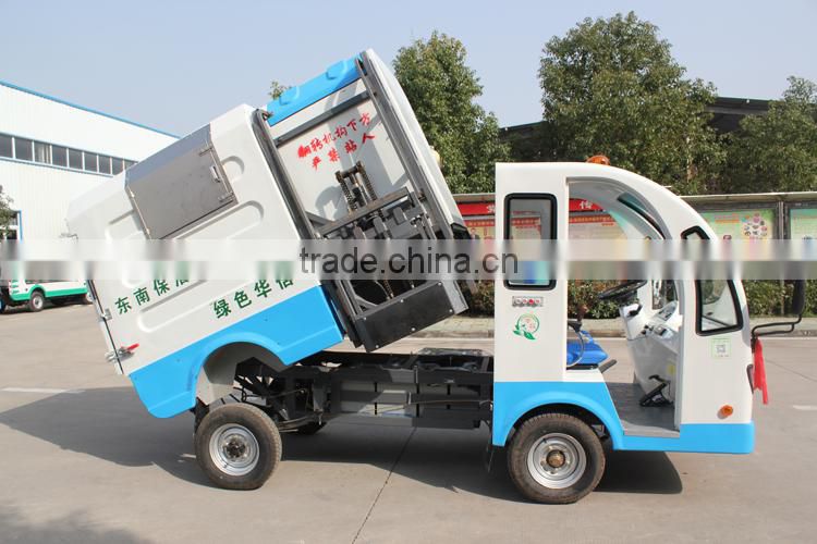 2 seat Electric Garbage Collection Truck for Sale