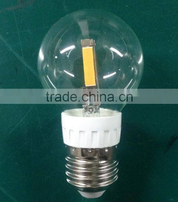230V/110V 380lm 4w G60 epistar led filament lamp