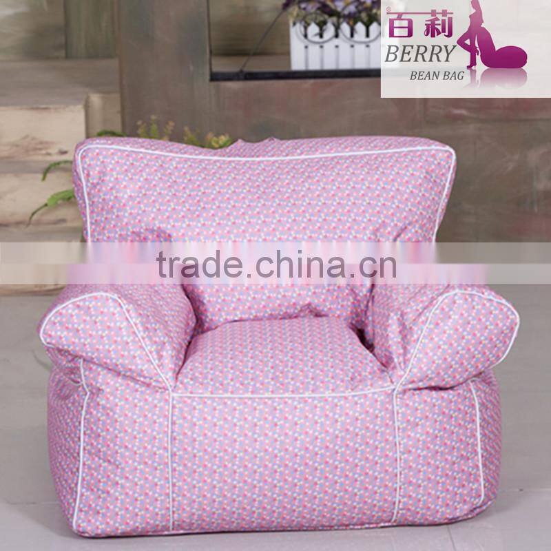 Colorful Mini Kids Bean Bag Arms Sofa Chair