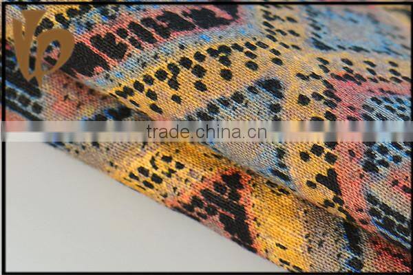 high fashion linen viscose printing upholstery fabric in argyle design