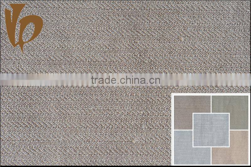 Special fabric yarn dyeing cotton linen polyester spandex fabric with different patters and style