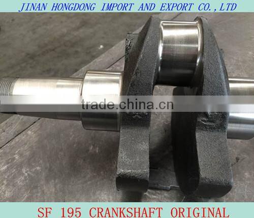 SF195 original crankshaft for Multi and single-cylinder diesel engine spare parts
