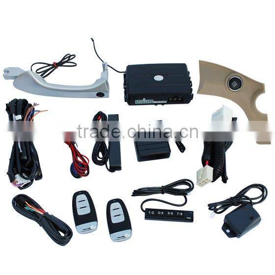 Update PKE/Keyless Push Button Start System with Car Alarm for Highlander