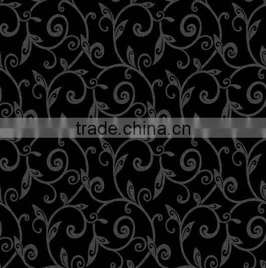 New repeat leaf wallpaper with reasonable price