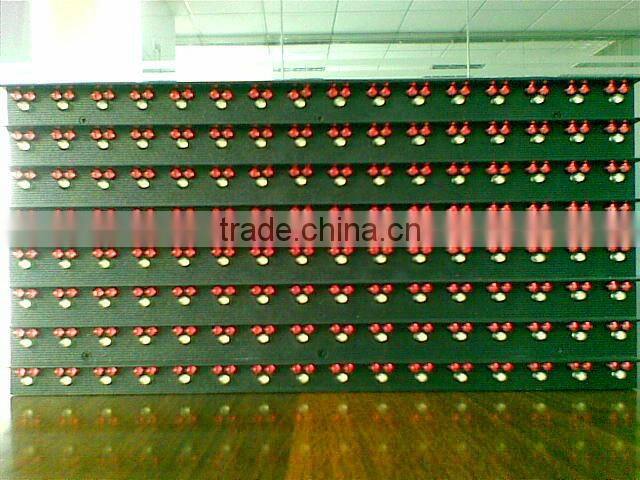 2015 China low price products p16 double color semi outdoor led display
