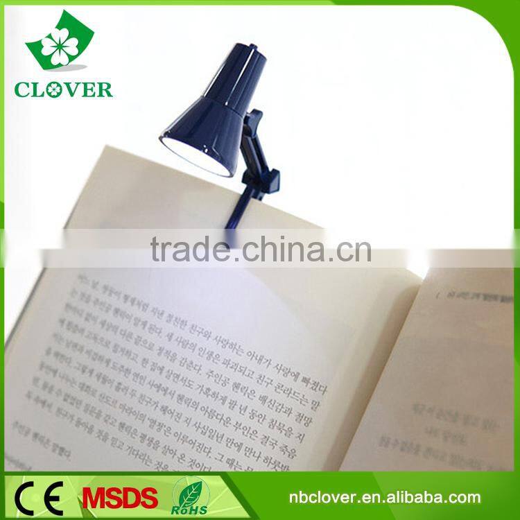 Plastic flexible for book reading 1 led table lamp