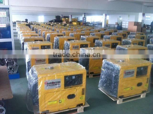 Zhejiang Super ANDI Max OEM 7000Watt 7kVA 7kW Silent Diesel Generator with short delivery time
